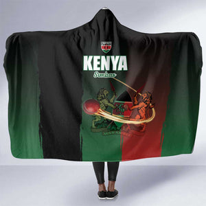 Kenya Cricket Hooded Blanket Come On Simbas - African Pride