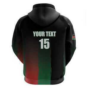 Custom Kenya Cricket Hoodie Come On Simbas - African Pride