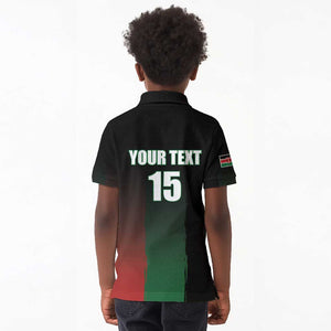 Custom Kenya Cricket Kid Polo Shirt Come On Simbas - African Pride