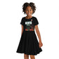 Custom Kenya Cricket Kid Short Sleeve Dress Come On Simbas - African Pride