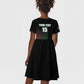 Custom Kenya Cricket Kid Short Sleeve Dress Come On Simbas - African Pride