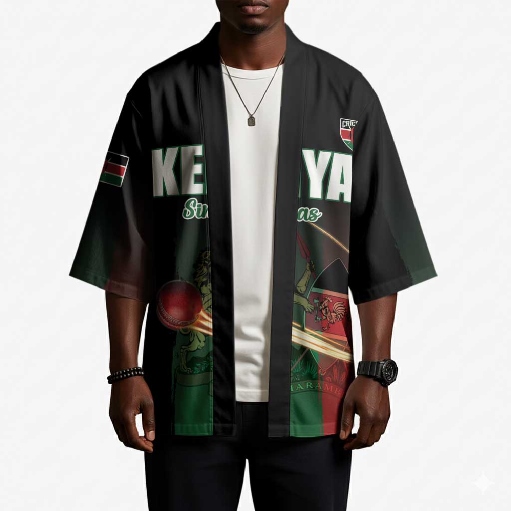 Custom Kenya Cricket Kimono Go Simbas Go