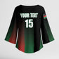 Custom Kenya Cricket Kimono Sleeve Blouse Go Simbas Go