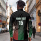 Custom Kenya Cricket Long Sleeve Button Shirt Come On Simbas - African Pride