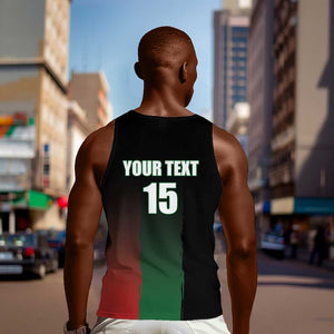 Custom Kenya Cricket Men Tank Top Come On Simbas - African Pride