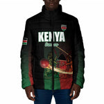 Custom Kenya Cricket Padded Jacket Go Simbas Go
