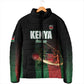Custom Kenya Cricket Padded Jacket Go Simbas Go