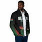 Custom Kenya Cricket Padded Jacket Go Simbas Go