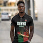 Custom Kenya Cricket Polo Shirt Come On Simbas - African Pride