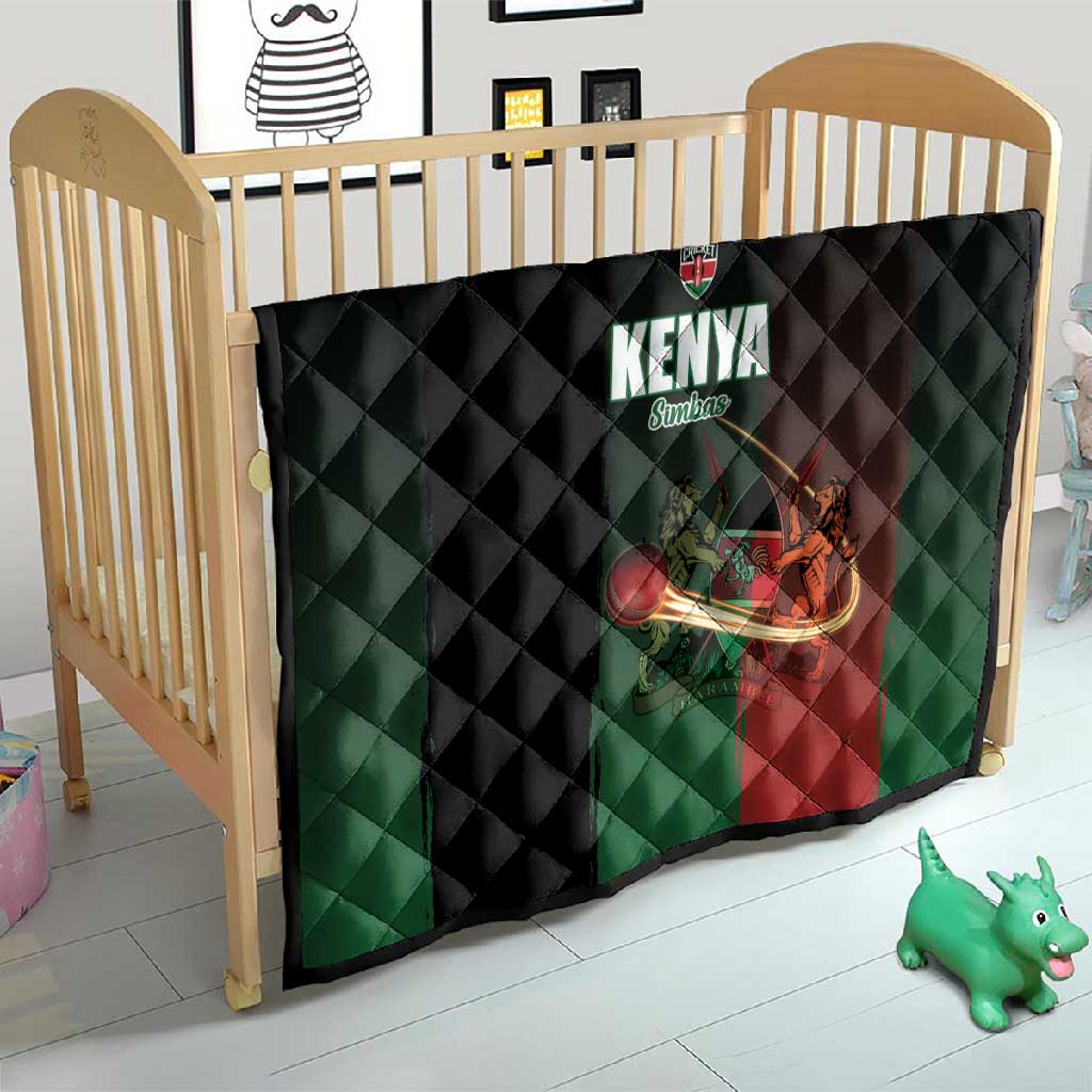 Kenya Cricket Quilt Come On Simbas - African Pride