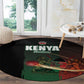 Kenya Cricket Round Carpet Come On Simbas - African Pride