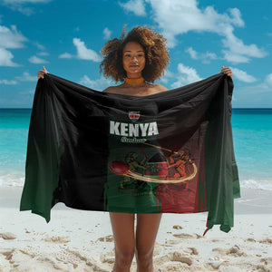 Kenya Cricket Sarong Come On Simbas - African Pride