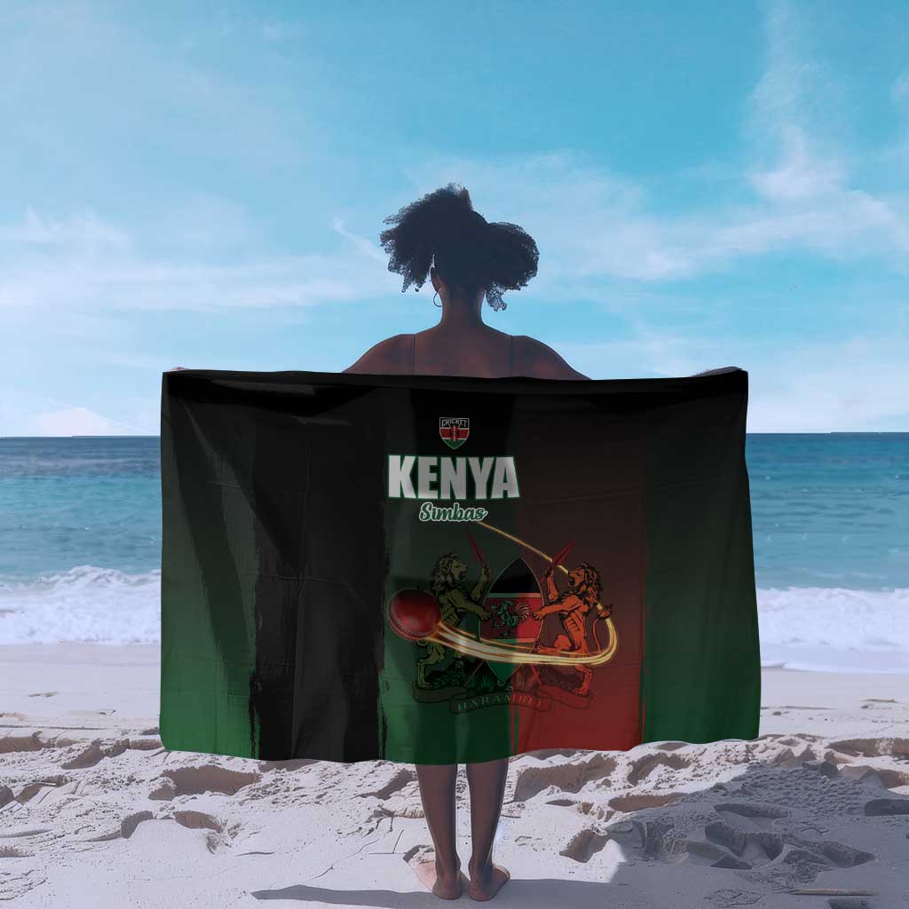 Kenya Cricket Sarong Come On Simbas - African Pride