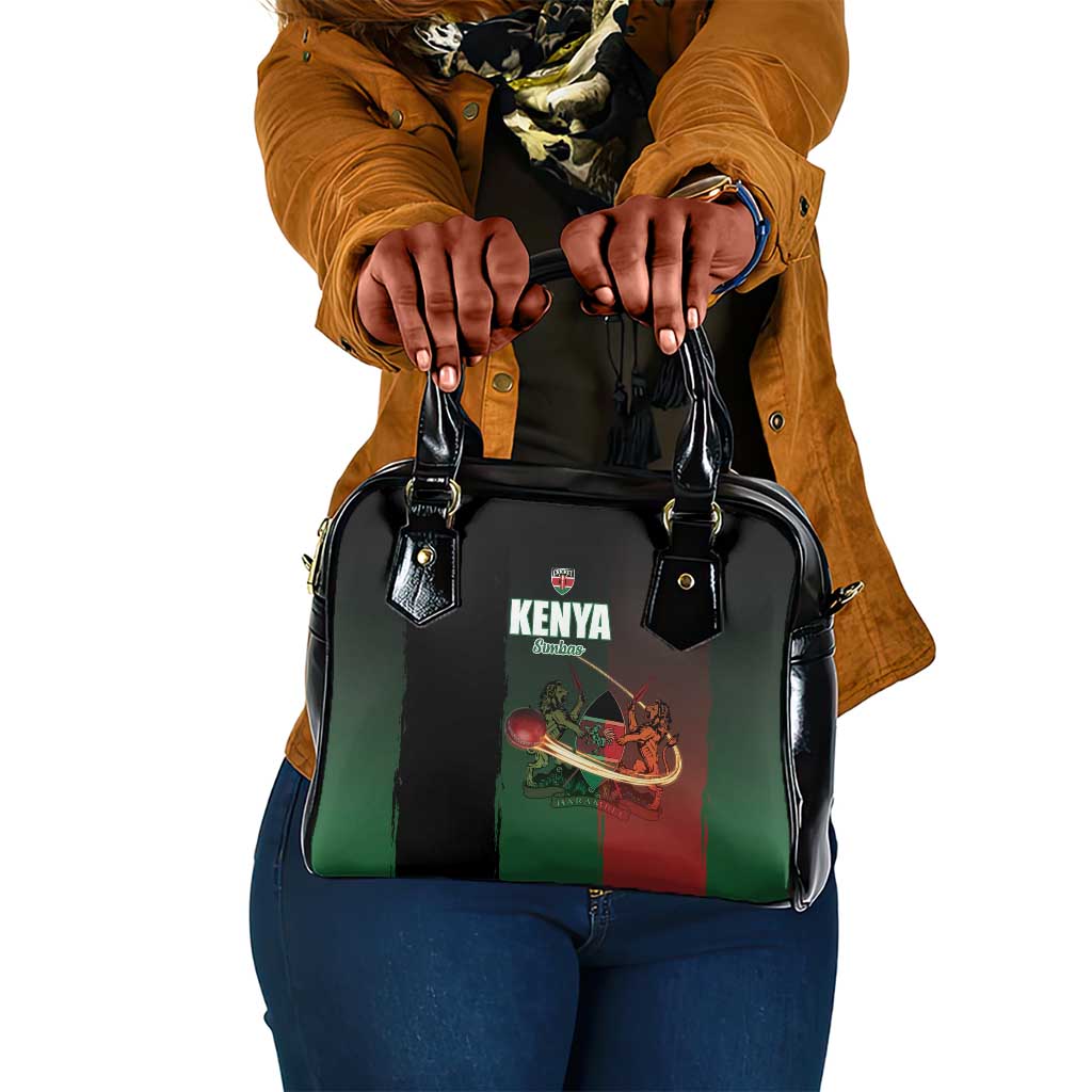 Kenya Cricket Shoulder Handbag Come On Simbas - African Pride