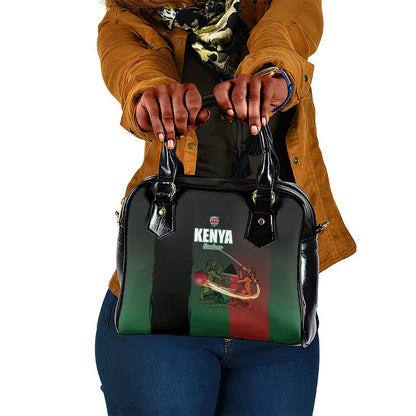 Kenya Cricket Shoulder Handbag Come On Simbas - African Pride