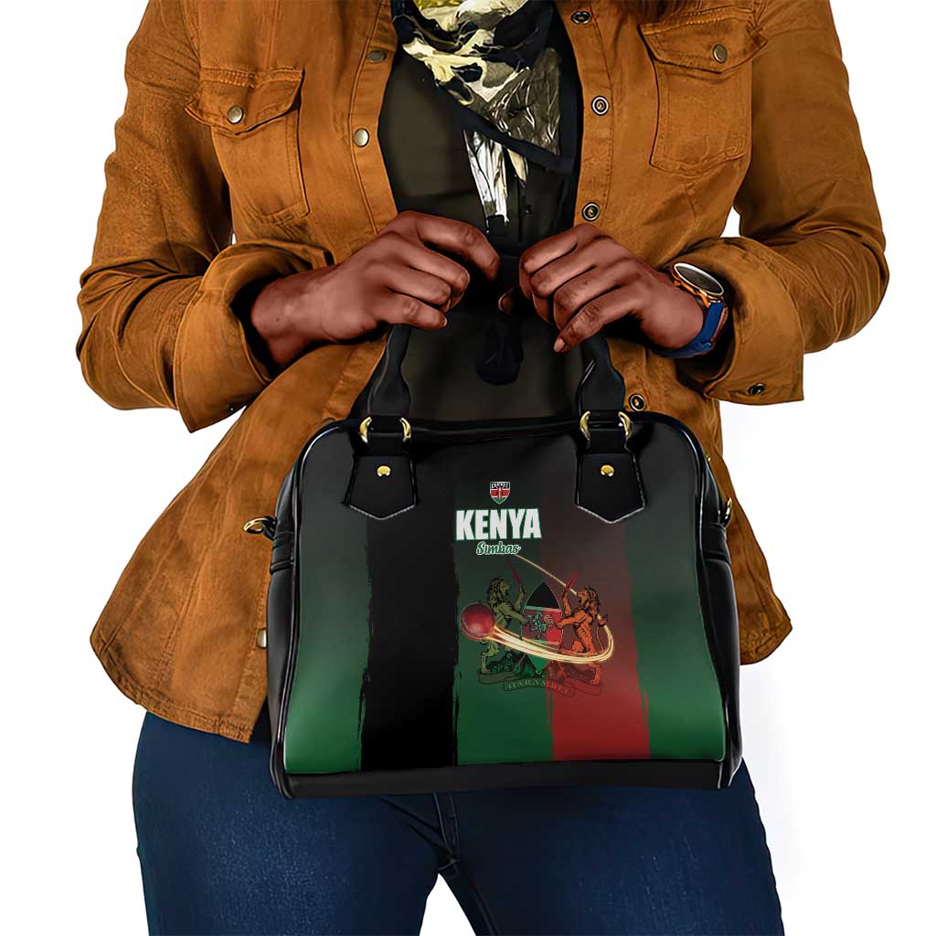 Kenya Cricket Shoulder Handbag Come On Simbas - African Pride