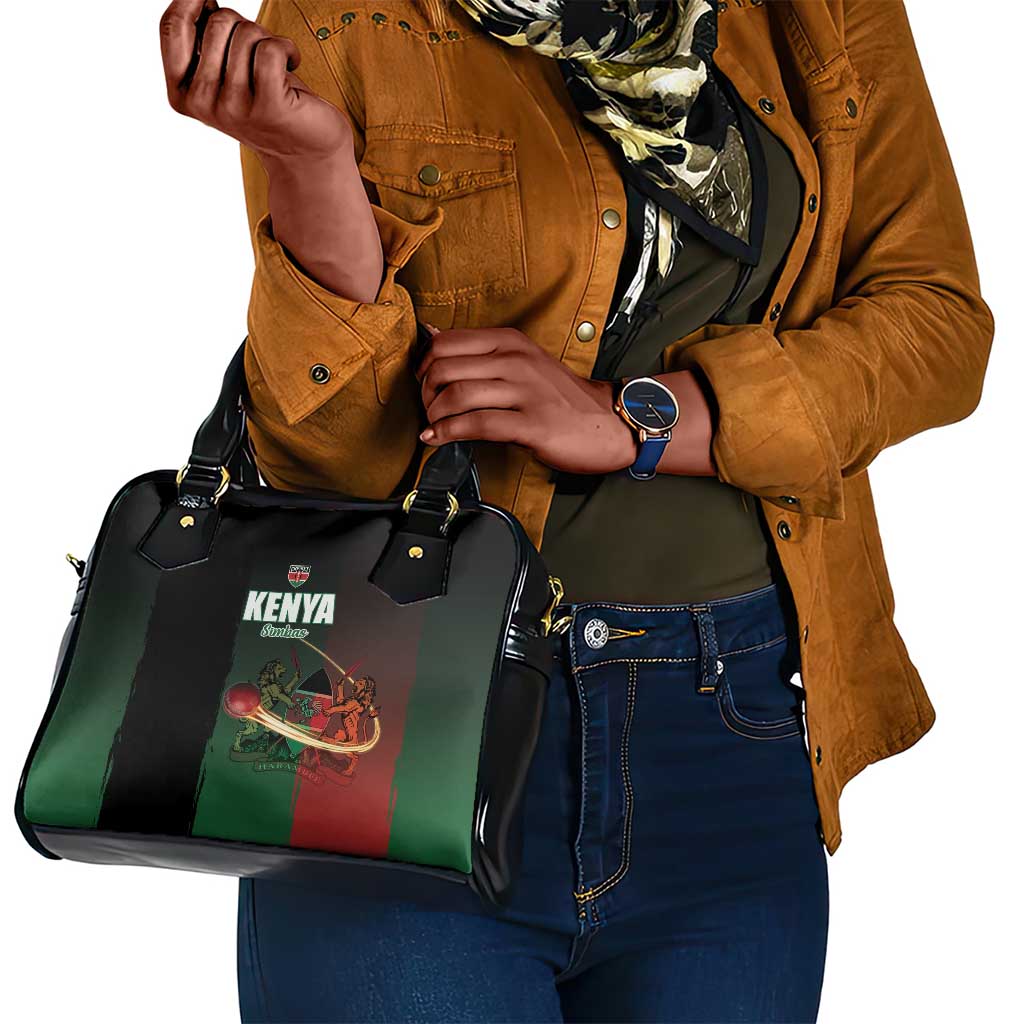 Kenya Cricket Shoulder Handbag Come On Simbas - African Pride