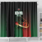 Kenya Cricket Shower Curtain Come On Simbas - African Pride