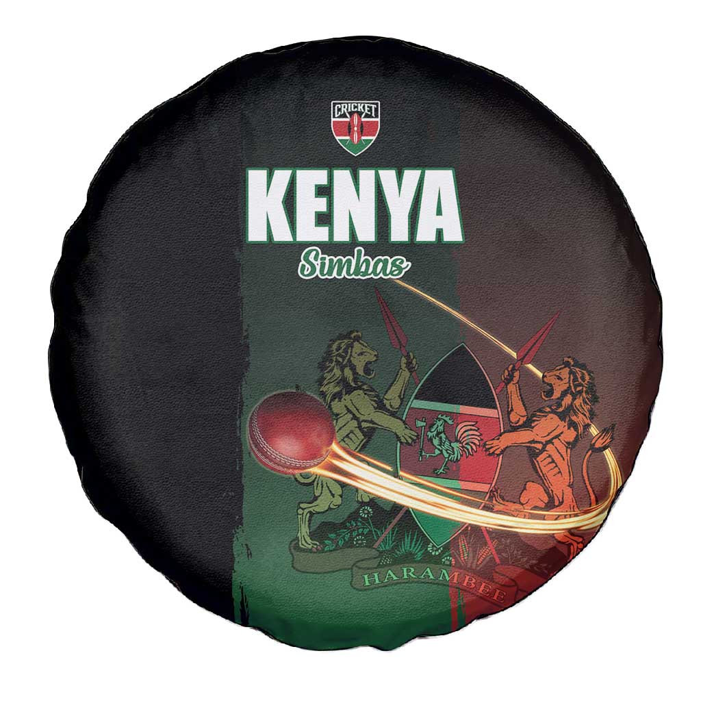 Kenya Cricket Spare Tire Cover Come On Simbas - African Pride