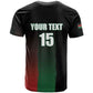 Custom Kenya Cricket T shirt Come On Simbas - African Pride