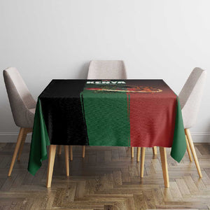 Kenya Cricket Tablecloth Come On Simbas - African Pride