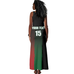 Custom Kenya Cricket Tank Maxi Dress Come On Simbas - African Pride