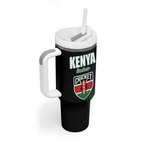 Custom Kenya Cricket Tumbler With Handle Come On Simbas - African Pride