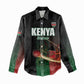 Custom Kenya Cricket Women Casual Shirt Come On Simbas - African Pride