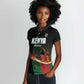 Custom Kenya Cricket Women Polo Shirt Come On Simbas - African Pride