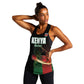 Custom Kenya Cricket Women Racerback Tank Come On Simbas - African Pride