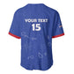 Custom Cabo Verde Football Baseball Jersey Go Tubaroes Azuis Go - Blue - African Pride