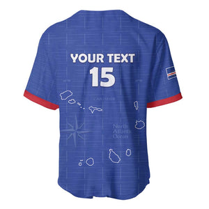 Custom Cabo Verde Football Baseball Jersey Go Tubaroes Azuis Go - Blue - African Pride