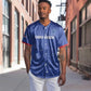 Custom Cabo Verde Football Baseball Jersey Go Tubaroes Azuis Go - Blue - African Pride