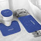 Cape Verde Football Bathroom Set Come On Tubaroes Azuis - Blue