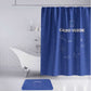 Cape Verde Football Bathroom Set Come On Tubaroes Azuis - Blue