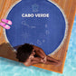 Cabo Verde Football Beach Blanket Go Tubaroes Azuis Go - Blue - African Pride