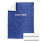 Cabo Verde Football Blanket Go Tubaroes Azuis Go - Blue - African Pride