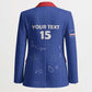 Custom Cape Verde Football Blazer Come On Tubaroes Azuis - Blue