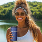 Custom Cabo Verde Football 4 in 1 Can Cooler Tumbler Go Tubaroes Azuis Go - Blue - African Pride