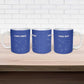 Custom Cape Verde Football Ceramic Mug Come On Tubaroes Azuis - Blue