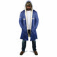Custom Cape Verde Football Cloak Come On Tubaroes Azuis - Blue