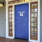 Custom Cape Verde Football Door Cover Come On Tubaroes Azuis - Blue