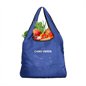 Cabo Verde Football Grocery Bag Go Tubaroes Azuis Go - Blue - African Pride