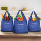 Cabo Verde Football Grocery Bag Go Tubaroes Azuis Go - Blue - African Pride