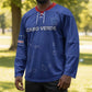 Custom Cape Verde Football Hockey Jersey Come On Tubaroes Azuis - Blue