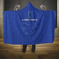 Cabo Verde Football Hooded Blanket Go Tubaroes Azuis Go - Blue - African Pride