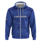 Custom Cabo Verde Football Hoodie Go Tubaroes Azuis Go - Blue - African Pride