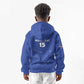 Custom Cabo Verde Football Kid Hoodie Go Tubaroes Azuis Go - Blue - African Pride