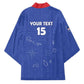 Custom Cape Verde Football Kimono Come On Tubaroes Azuis - Blue