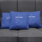 Cape Verde Football Pillow Cover Come On Tubaroes Azuis - Blue